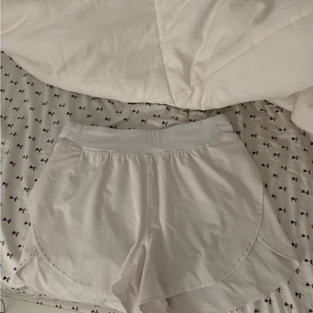 lululemon athletica White Athletic Shorts